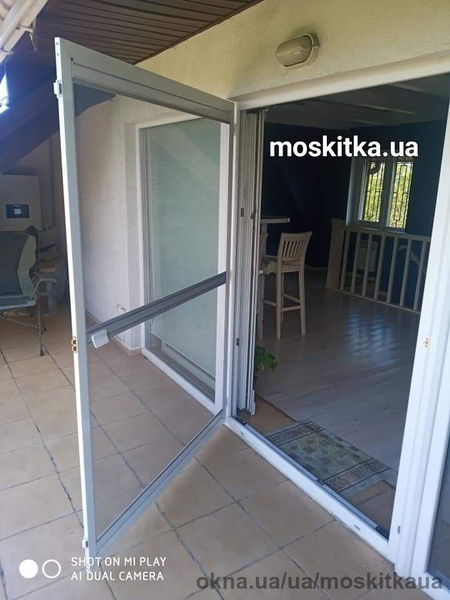 Москитная сетка на двери Премиум